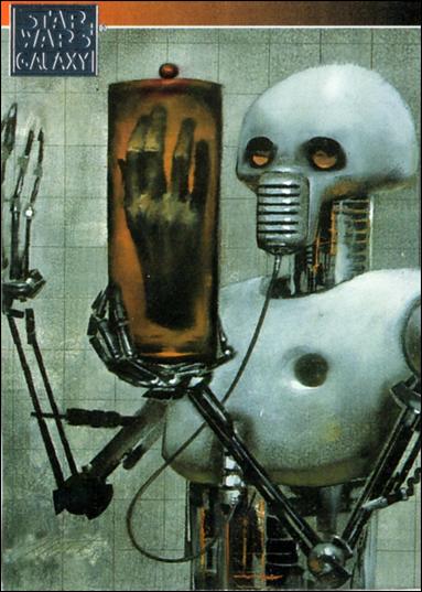 Star Wars Galaxy: Series 1 (Factory Base Set) card 113 Jon J Muth