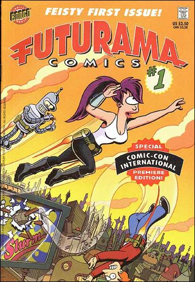 Futurama Comics issue 1-B San Diego Comic-Con Premiere Edition