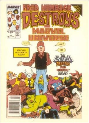 Marvel 1st Covers Series II (Base Set) card 60 Fred Hembeck Destroys The Marvel Universe