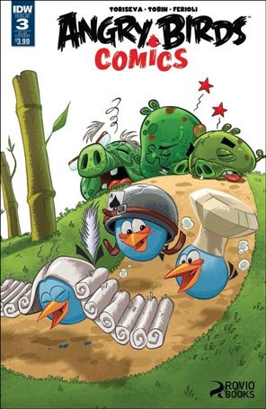 Angry Birds Comics (2016) issue 3-B Paco Rodriques Subscription Wraparound Cover