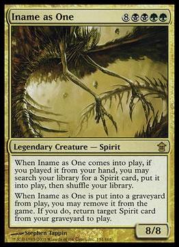 Magic the Gathering: Saviors of Kamigawa (Base Set) card 151 Iname as One