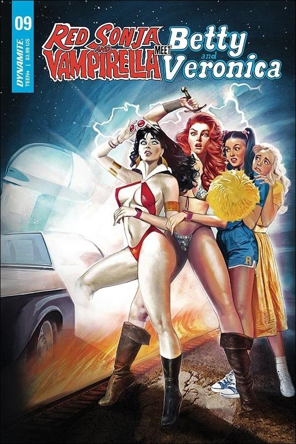 Red Sonja and Vampirella Meet Betty and Veronica issue 9 Fay Dalton Cover