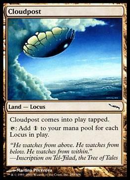 Magic the Gathering: Mirrodin (Base Set) card 280 Cloudpost