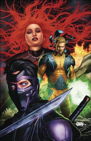 Ninjak vs the Valiant Universe issue 4-B CAFU  Cover