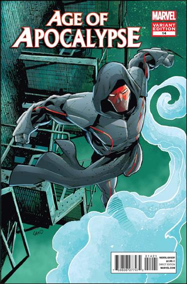 Age of Apocalypse (2012) issue 14-B Greg Land 1:50 Cover