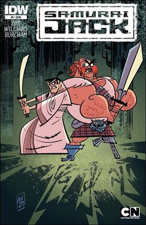 Samurai Jack issue 6 Andy Suriano Cover