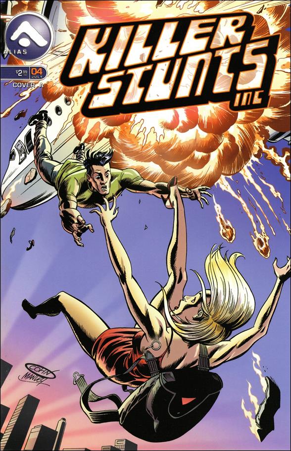 Killer Stunts issue 4 Scott Cohn Cover