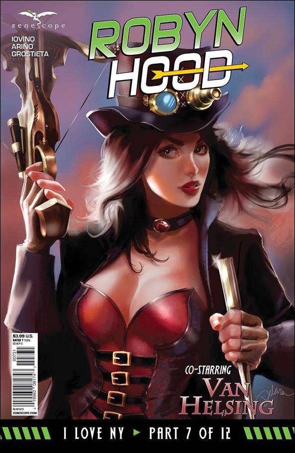 Robyn Hood: I Love NY issue 7-C Cris Delara Cover