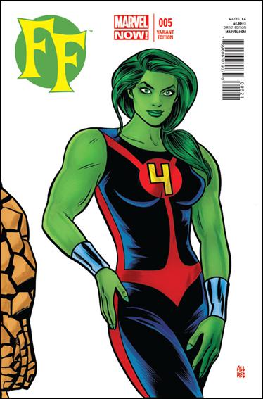FF (2013) issue 5-B She-Hulk 1:50 Character Cover