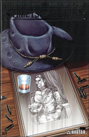 Garth Ennis' Streets of Glory issue 2-D Platinum Foil Cover 1/750