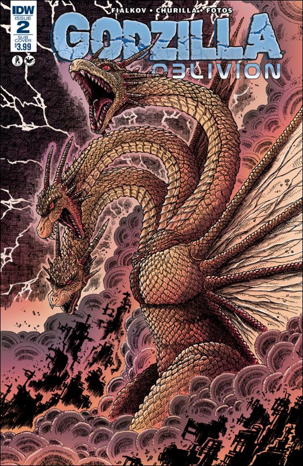 Godzilla: Oblivion issue 2-B James Stokoe Subscription Cover