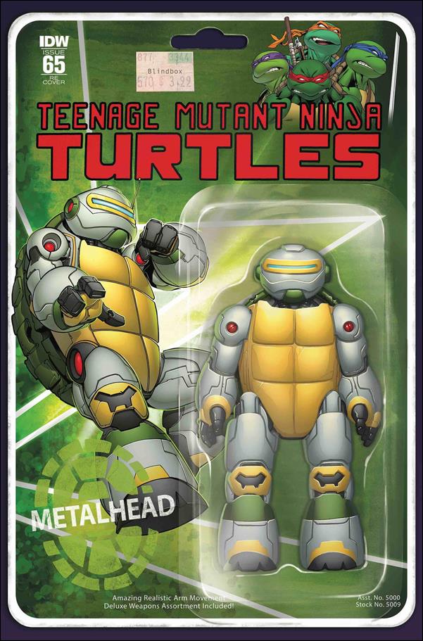 Teenage Mutant Ninja Turtles (2011) issue 65-E Blindbox Comics Metalhead Cover 1/200