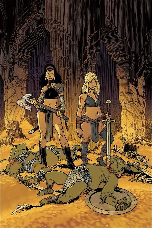 Bêlit & Valeria issue 1-G Olivier Vatine 1:20 Virgin Cover