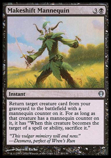 Magic the Gathering: Archenemy (Base Set) card 20 Makeshift Mannequin