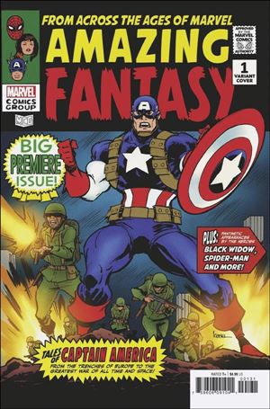 Amazing Fantasy (2021) issue 1-B Kaare Andrews World War II Cover