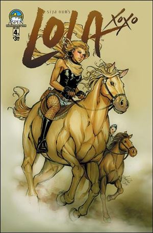 Lola XOXO (2014) issue 4 Lola on Horseback Cover