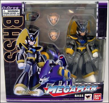 Mega Man (D-Arts)  figure 2 Bass with Treble