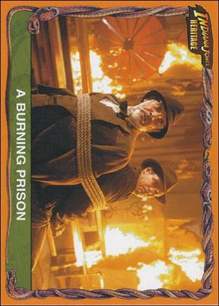 Indiana Jones Heritage (Base Set) card 68 A Burning Prison