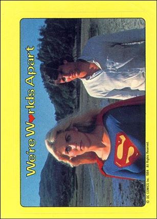 Supergirl (Movie) (Base Set) card 39 We're Worlds Apart