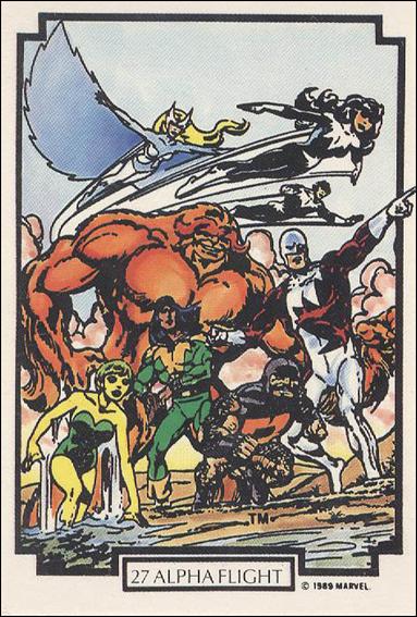 Best of Byrne (Base Set) card 27 Alpha Flight