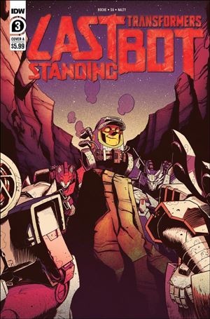 Transformers: Last Bot Standing issue 3 Nick Roche Cover