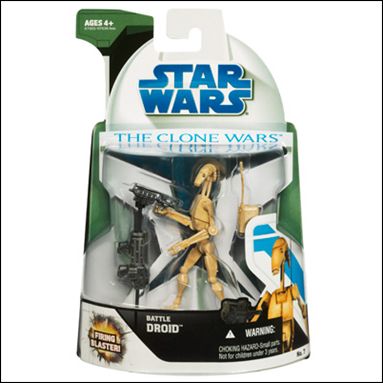 Star Wars: The Clone Wars Collection 3 3/4" Figures (2008) figure 7 Battle Droid