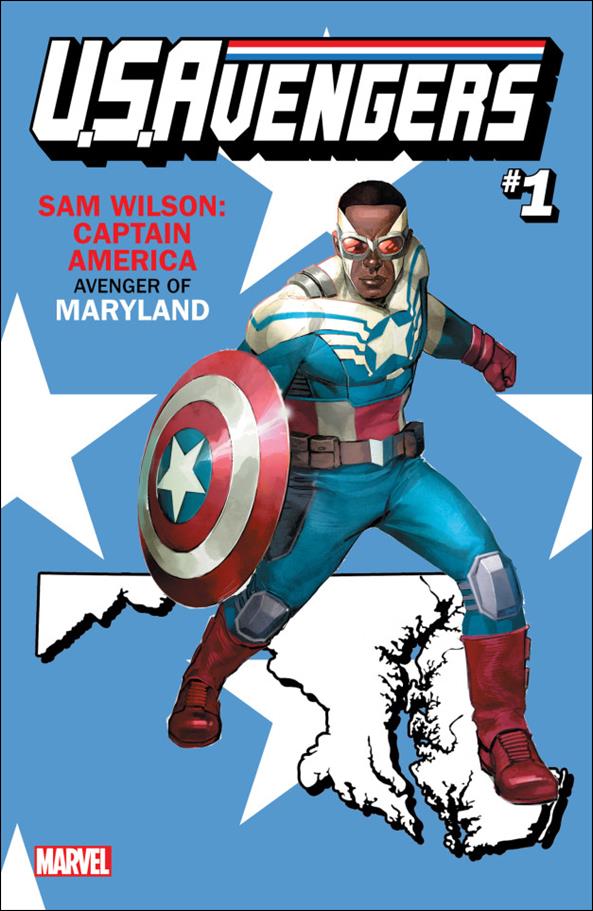 U.S.Avengers issue 1-MU Rod Reis Maryland Cover