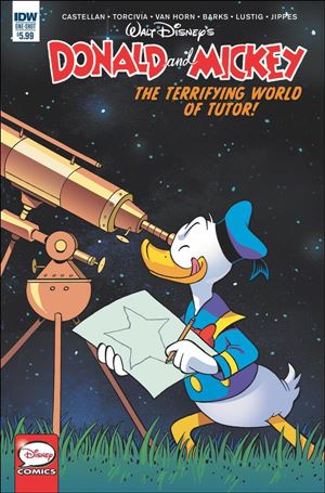 Donald and Mickey issue 4-B William Van Horn Cover