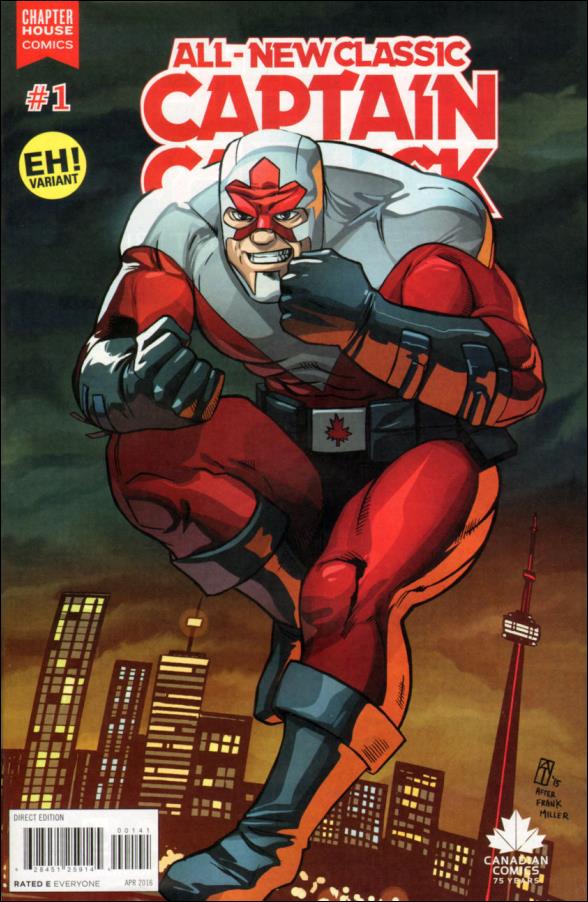 All-New Classic Captain Canuck issue 1-D Andrew Thomas EH! Cover 1/250