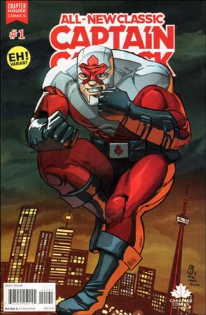 All-New Classic Captain Canuck issue 1-D Andrew Thomas EH! Cover 1/250