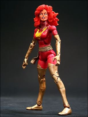 Marvel Legends (Series 6) figure 6-D Phoenix (Dark Phoenix -Red & Gold w/Poster Canada)