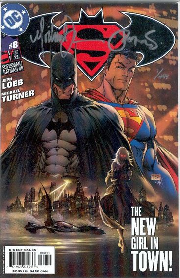Superman/Batman issue 8-D DF (Signed by Turner and Steigerwald) 1/699