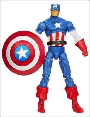 Marvel Infinite Series figure 1-B Captain America (Loose)