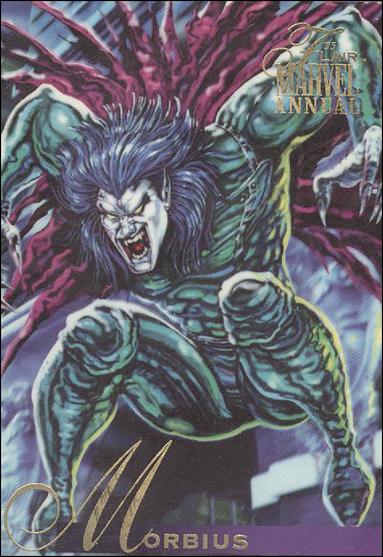 Marvel Annual Flair '95 (Base Set) card 121 Morbius