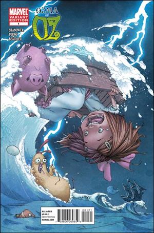 Ozma of Oz issue 1-B Adrian Alphona 1:15 Cover