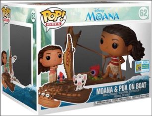 POP! Rides figure 62 Moana & Pua on Boat SDCC 2019