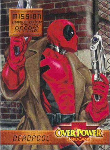 Marvel Overpower (Mission Subset) card 1 of 7 AnA Deadpool