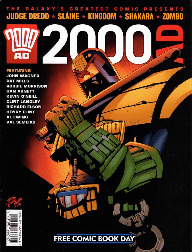 2000 AD Free Comic-Book Day Sampler issue 2011