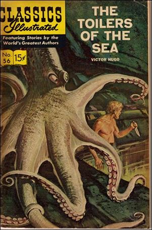 Classic Comics/Classics Illustrated issue 56-B HRN 165 - New Cover Art / New Interior Art