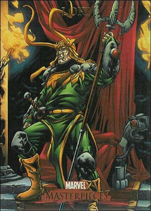 2007 Marvel Masterpieces (Parallel Foil Base Set) card 51 Loki