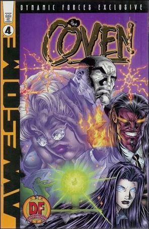 Coven (1997) issue 4-D Dynamic Forces Gold Foil Cover 1/1000