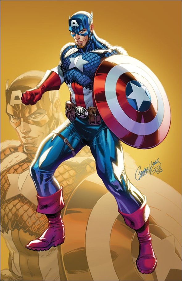 Captain America (2025) issue 2-H J. Scott Campbell Virgin 1:100 Cover