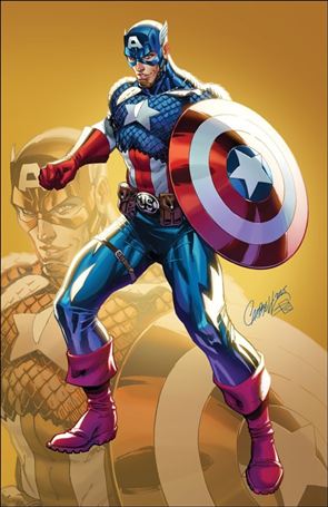 Captain America (2025) issue 2-H J. Scott Campbell Virgin 1:100 Cover