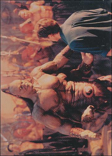 Mortal Kombat (Base Set) card 55 Johnny's Unfinished Business