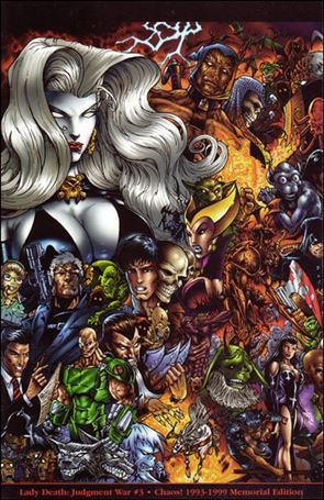 Lady Death: Judgement War issue 3-B Memorial Edition