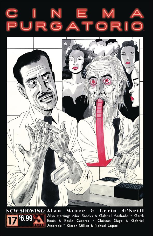 Alan Moore's Cinema Purgatorio issue 17 Kevin O'Neill Cover