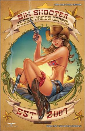Grimm Fairy Tales Myths & Legends issue 2-E Jesse James Comics Cover 1/500