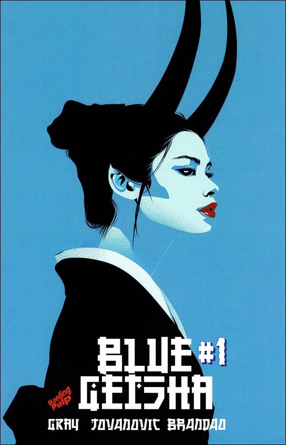 Blue Geisha issue 1-C Justin Gray Cover