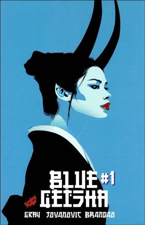 Blue Geisha issue 1-C Justin Gray Cover