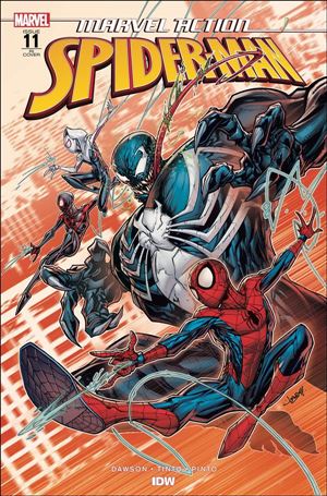 Marvel Action: Spider-Man (2018) issue 11-B Jonboy Meyers 1:10 Cover
